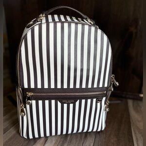 COPY - Henri Bendel; Centennial stripe travel backpack